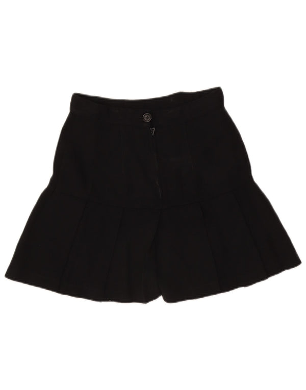 Patrizia Pepe Falda Plisada Acampanada para Mujer IT 44 Medium W28 Negro