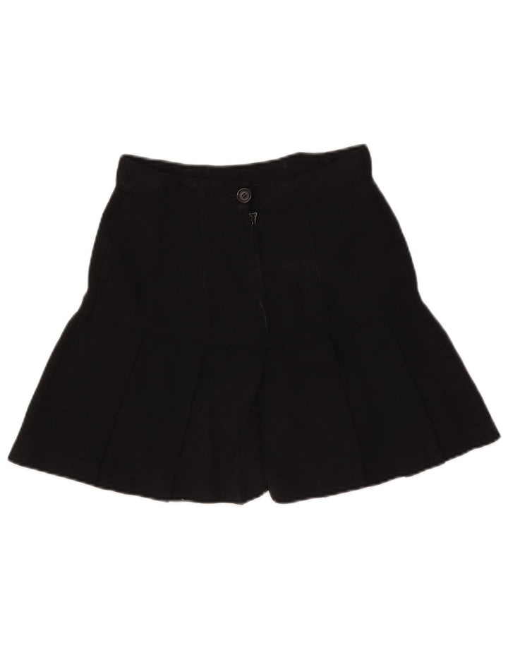 Patrizia Pepe Falda Plisada Acampanada para Mujer IT 44 Medium W28 Negro