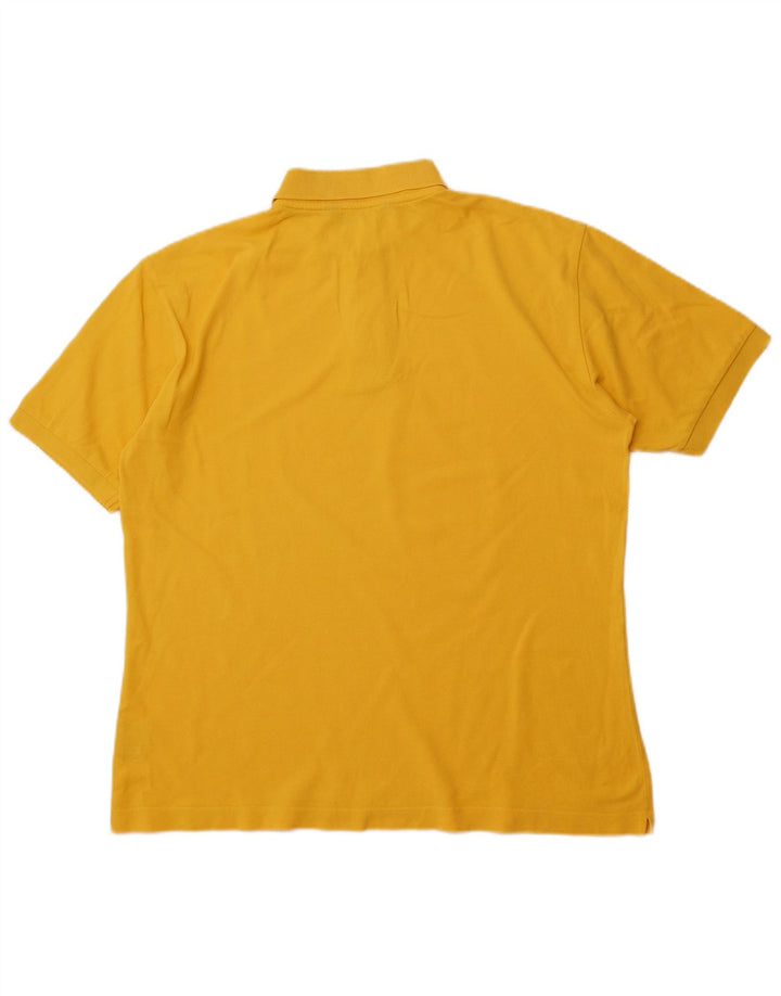 KAPPA Polo Hombre Grande Algodón Amarillo