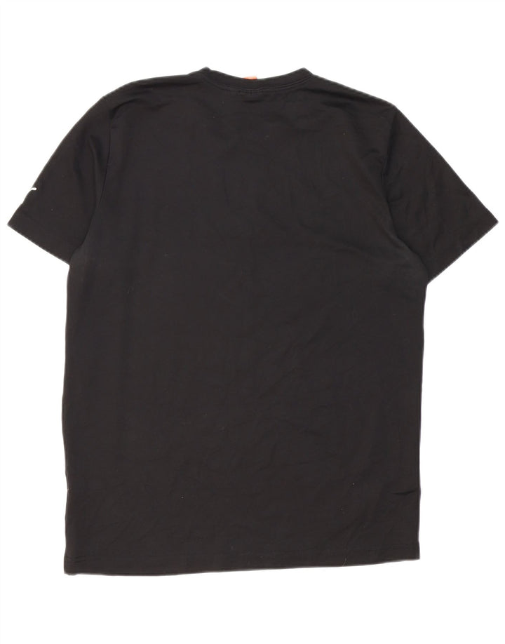 Puma - Camiseta gráfica para hombre, talla pequeña, color negro