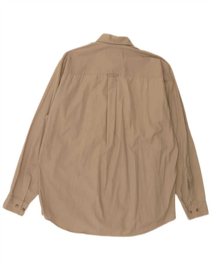 Camisa Marlboro Classics Hombre Beige Medio