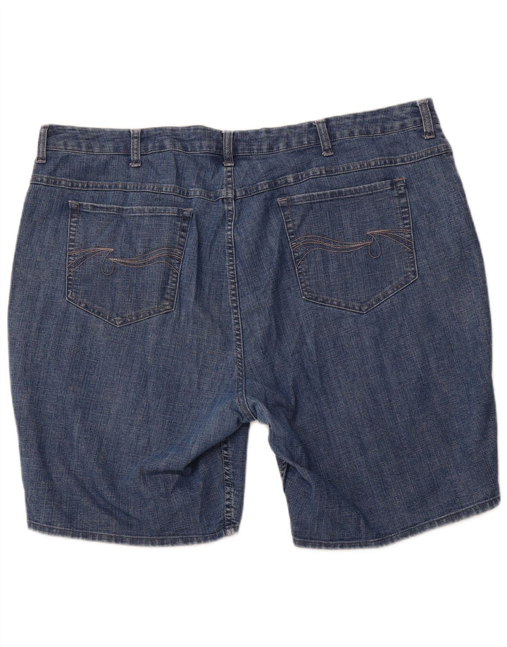 LEE Pantalones cortos vaqueros para mujer Riders US 24 4XL W44 Algodón azul