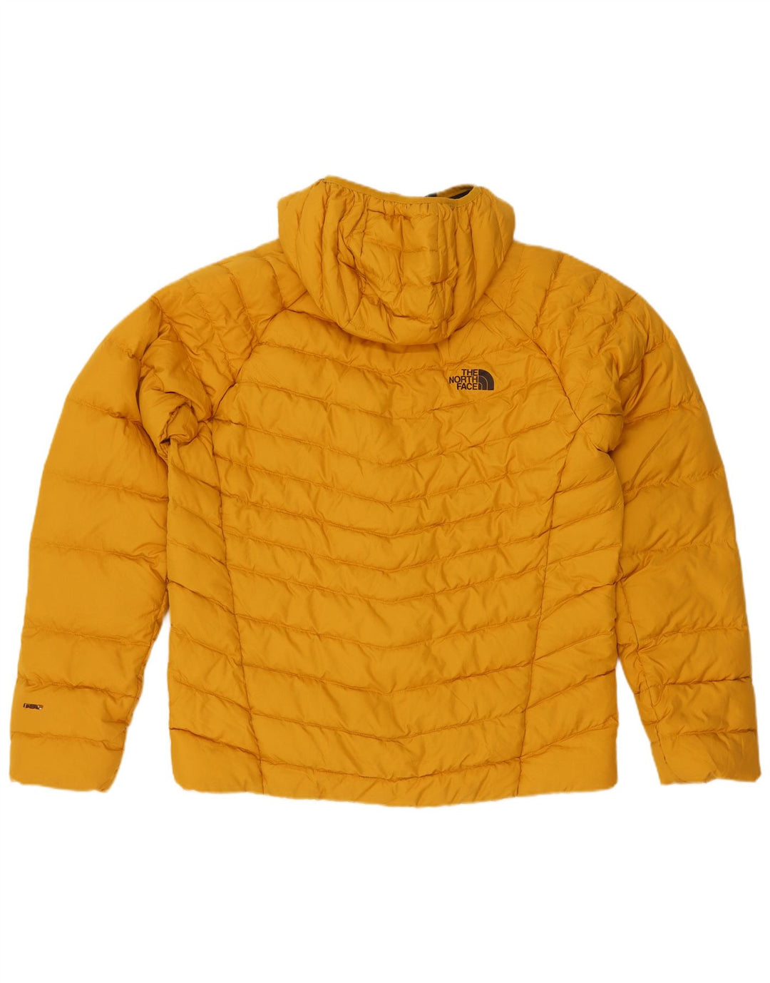 The North Face Chaqueta acolchada con capucha para hombre Reino Unido 40 Poliéster amarillo grande