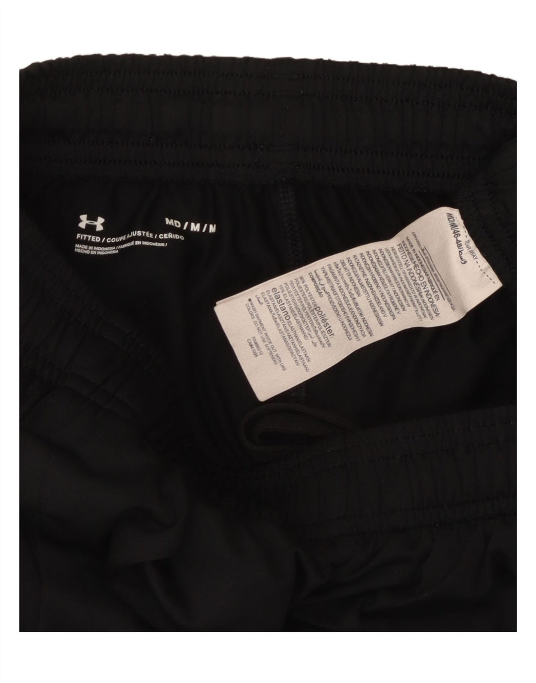 UNDER ARMOUR Pantalón de chándal para hombre Poliéster negro mediano