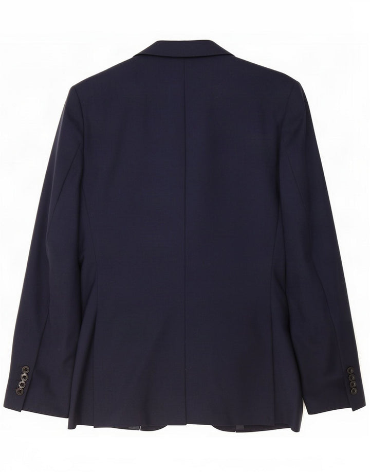 John Lewis Chaqueta tipo blazer de corte regular con 2 botones para hombre UK 38 Azul marino mediano