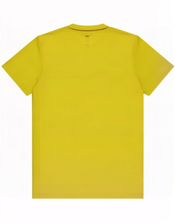 Adidas Hombre Climacool Camiseta Top Poliéster Amarillo Medio