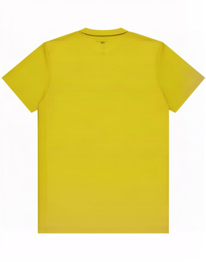 Adidas Hombre Climacool Camiseta Top Poliéster Amarillo Medio