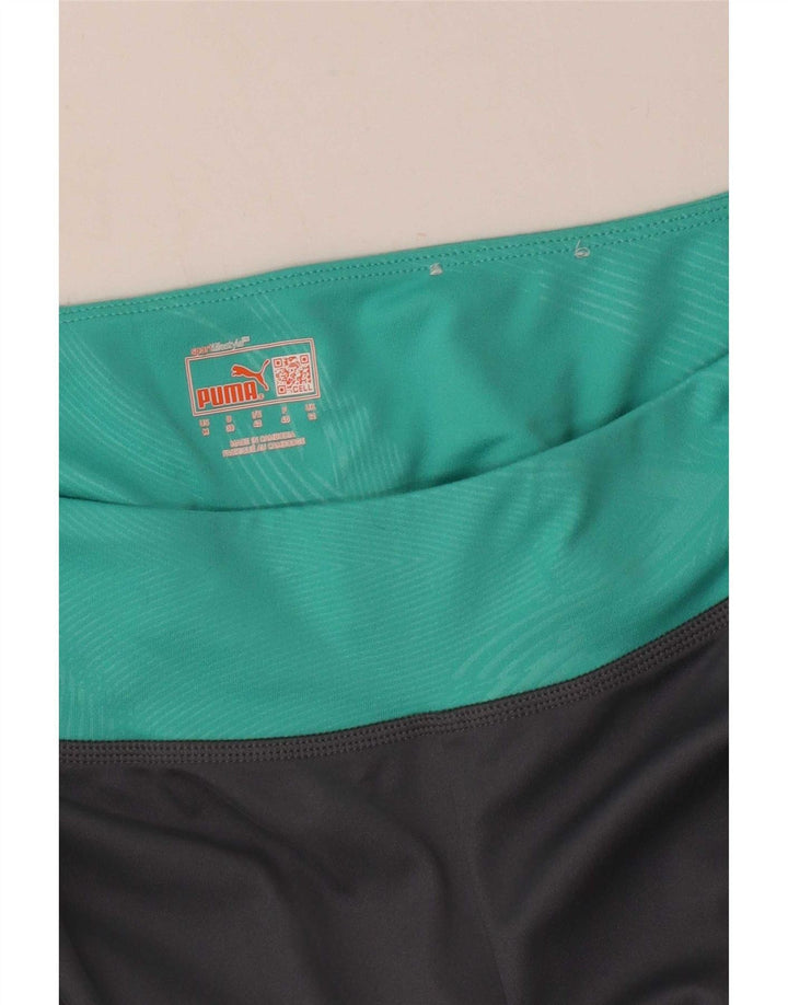 Puma Pantalones de chándal para mujer Joggers UK 12 Medium Grey Colourblock