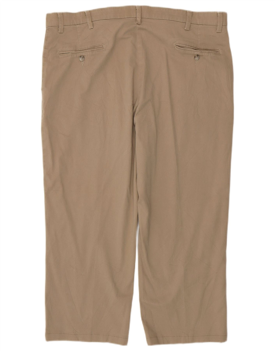 LEE Pantalones capri rectos de ajuste personalizado para hombre W40 L24 Algodón beige