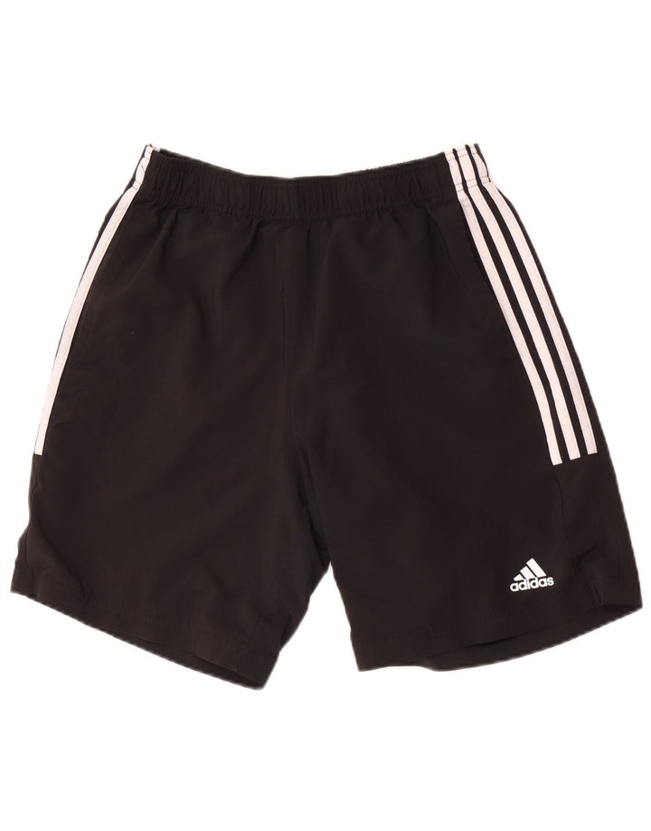 Pantalón Corto Deportivo Adidas Hombre Mediano Negro Poliéster