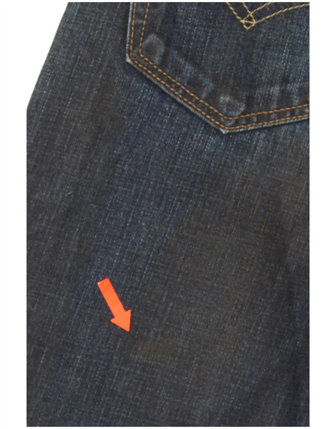Levi's Jeans rectos 504 para hombre W28 L32 Algodón azul marino