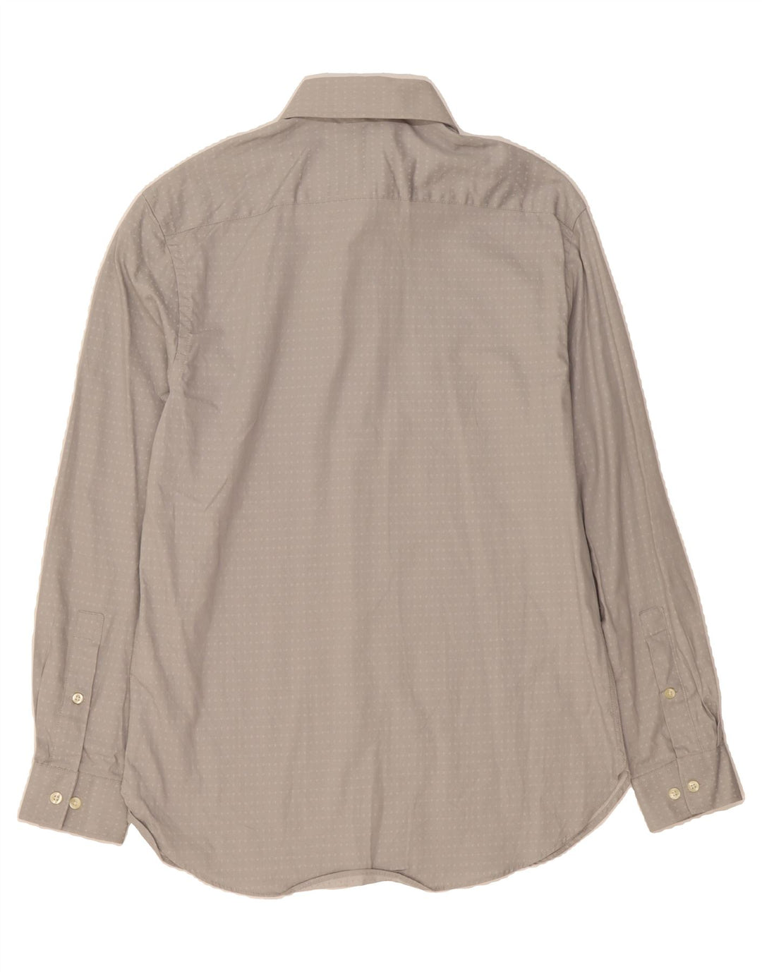 MICHAEL KORS Mens Slim Fit Shirt Size 15 1/2 Medium Grey Spotted Cotton Vintage Michael Kors and Second-Hand Michael Kors from Messina Hembry 