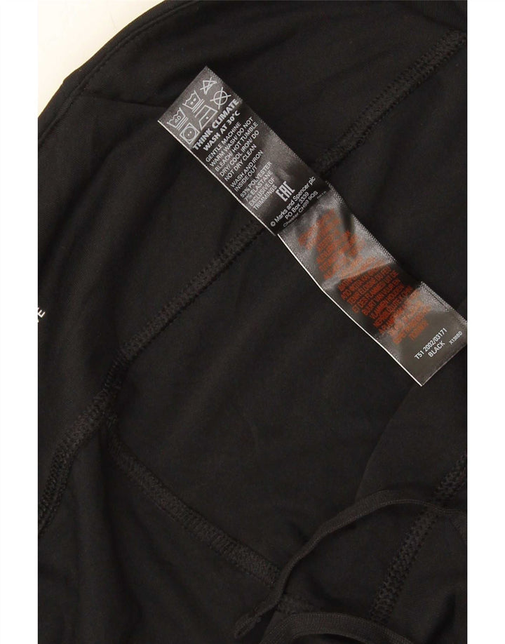 Marks & Spencer Leggings para mujer UK 22 3XL Negro Poliéster