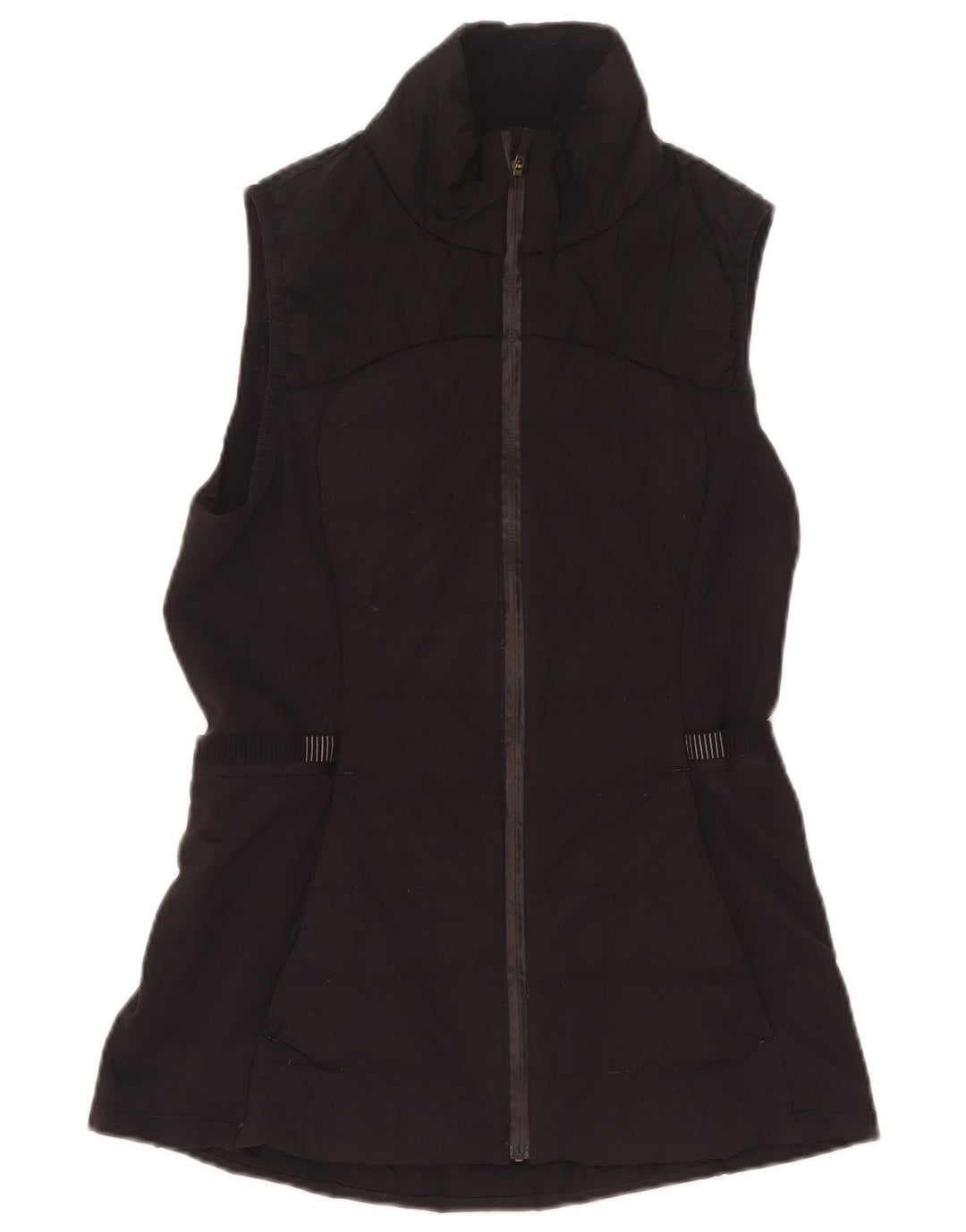 Lululemon Chaleco para mujer US 6 mediano nailon negro