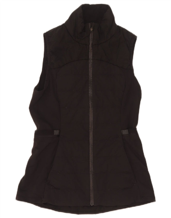 Lululemon Chaleco para mujer US 6 mediano nailon negro