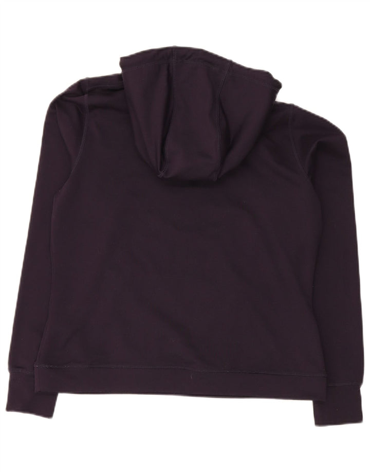 Superdry Jersey con capucha gráfica para mujer Reino Unido 40 Poliéster morado mediano