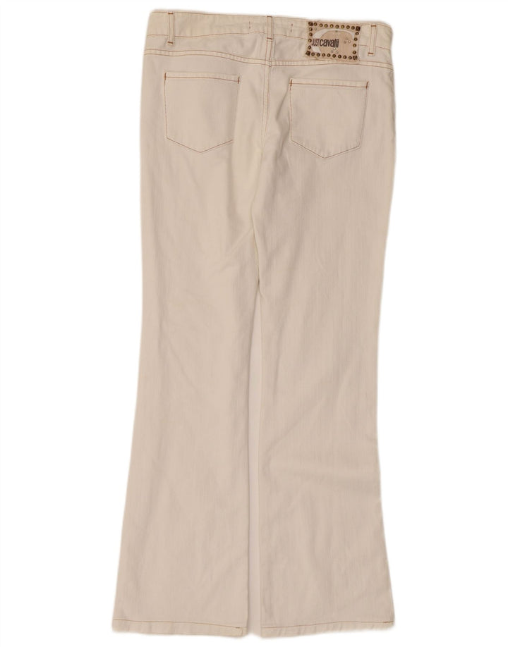Vaqueros Bootcut Mujer Just Cavalli W28 L29 Algodón Blanco