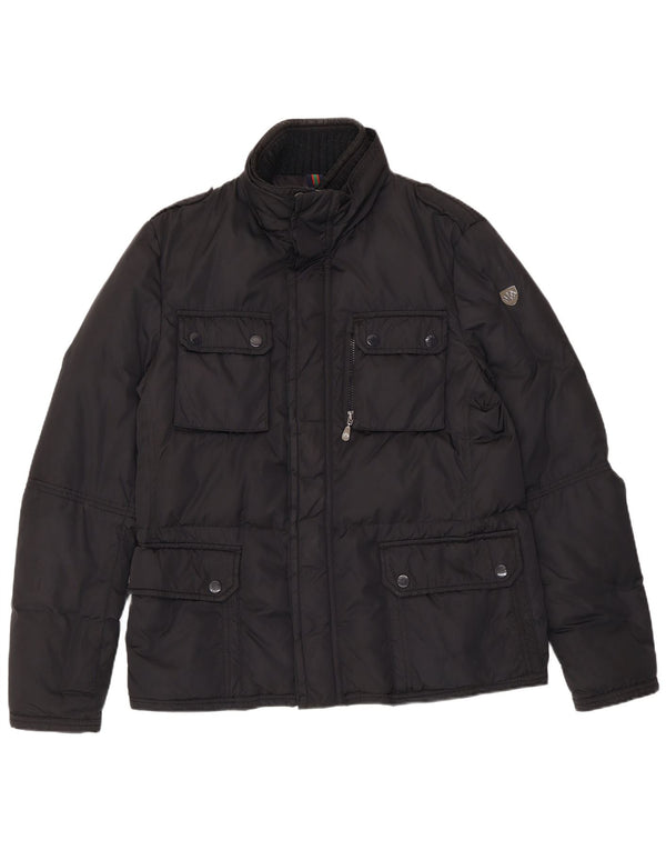 Chaqueta acolchada Fradi para hombre IT 52 XL Poliéster negro