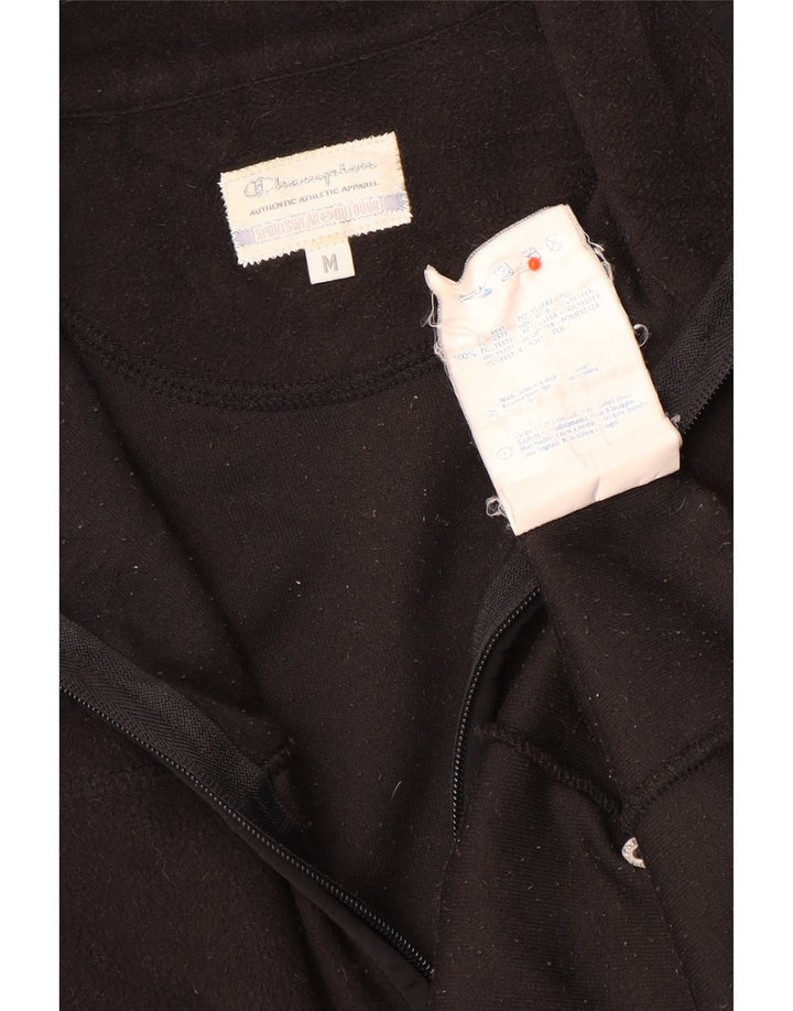 Champion Chaqueta Polar Mujer UK 40 Mediano Poliéster Negro