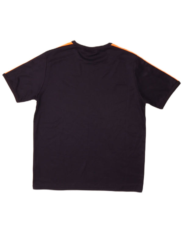Camiseta Puma Graphic Top Medium Azul Marino Colorblock