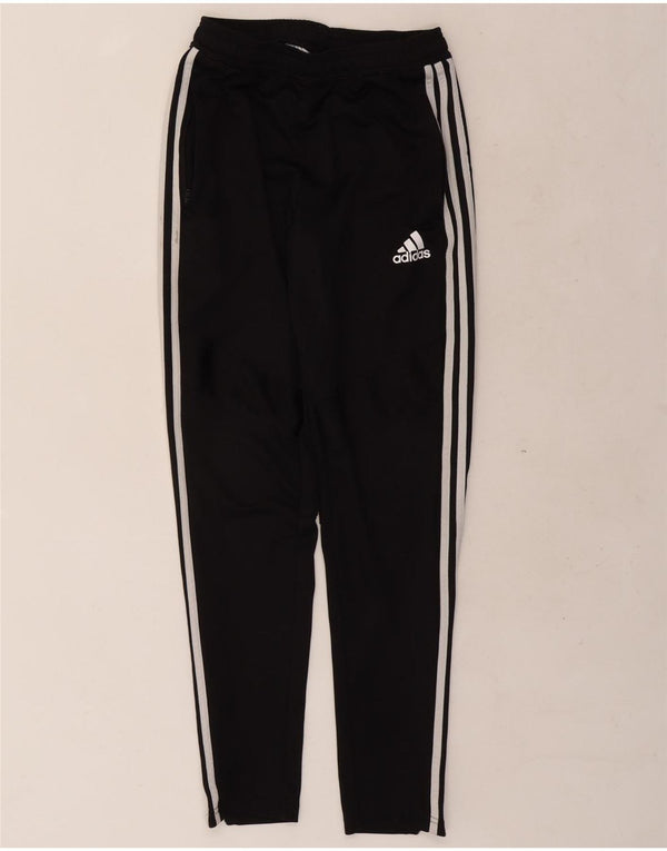 Adidas Mens Climalite Chándal Pantalones Pequeños Poliéster Negro