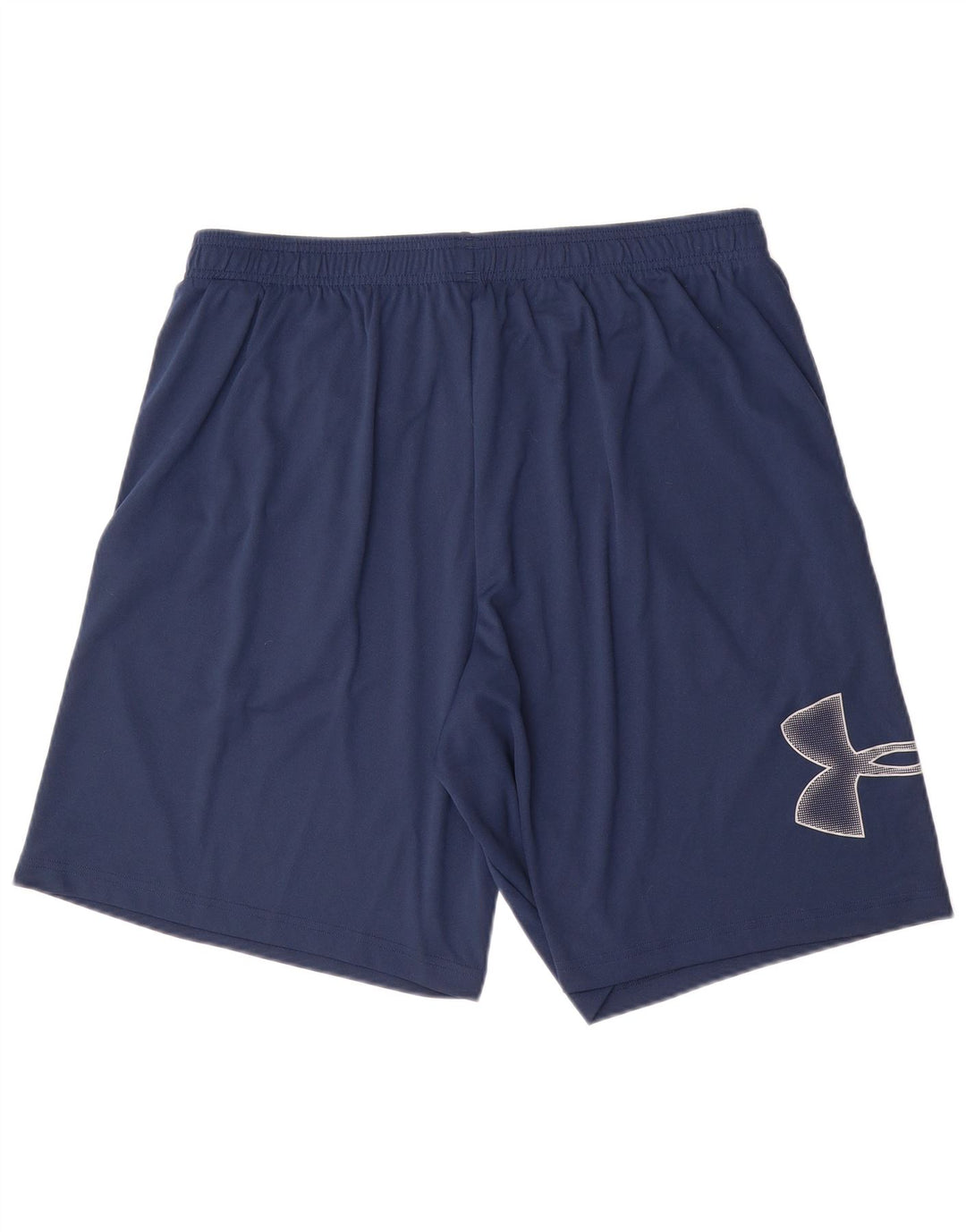 UNDER ARMOUR Pantalones cortos deportivos gráficos para hombre XL Poliéster azul marino