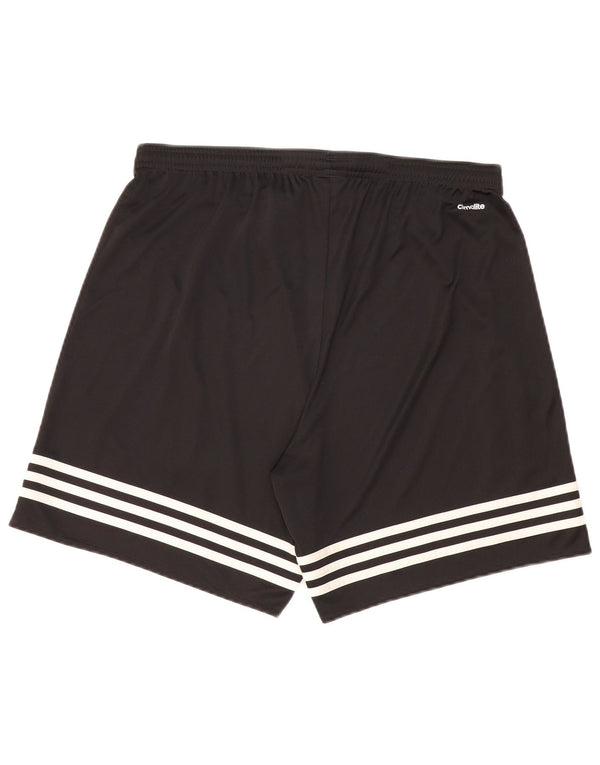 Adidas Mens Climalite Sport Shorts Grande Negro Poliéster