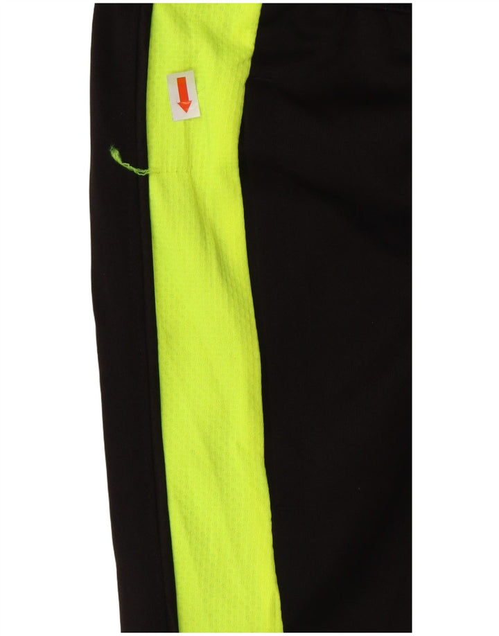 PUMA Pantalones de chándal para hombre Small Black Colourblock Poliéster