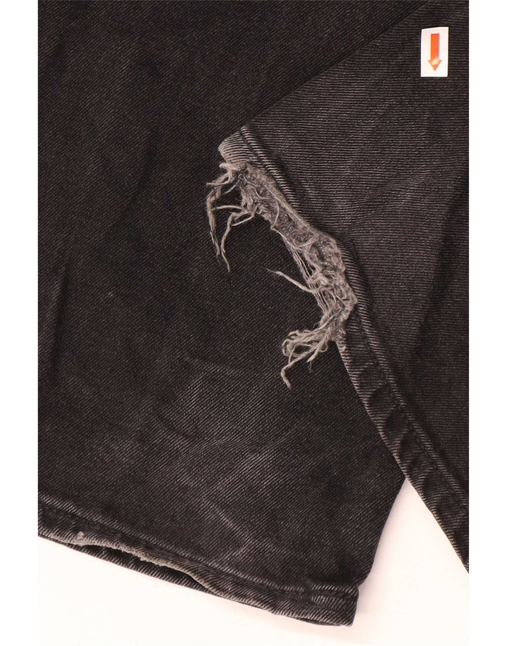 Marks & Spencer Vaqueros rectos regulares para hombre W32 L31 Algodón negro