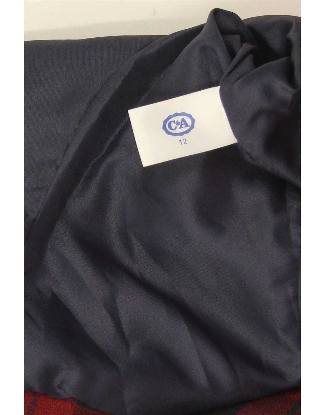 C & A Chaqueta tipo blazer de 4 botones para niña 11-12 años Cuadros rojos Poliéster