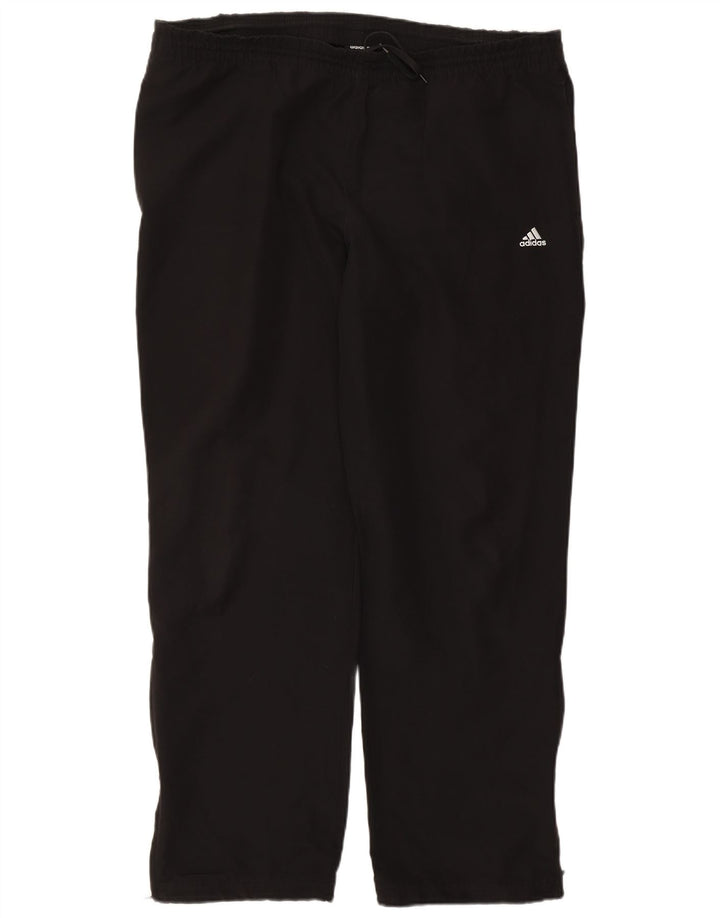 Adidas Hombre Climalite Pantalón Chándal XL Negro Poliéster
