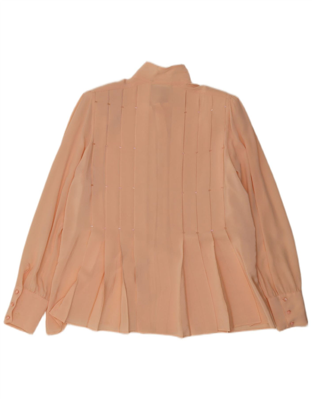 Carla Carini Blusa Camisera Mujer IT 44 Seda Rosa Mediana