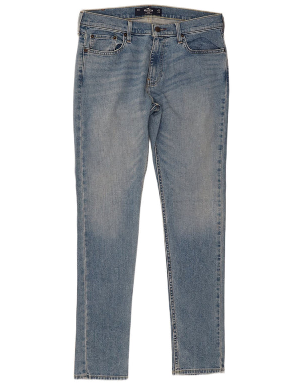 Hollister Jeans ajustados y ajustados para hombre W32 L32 Algodón azul