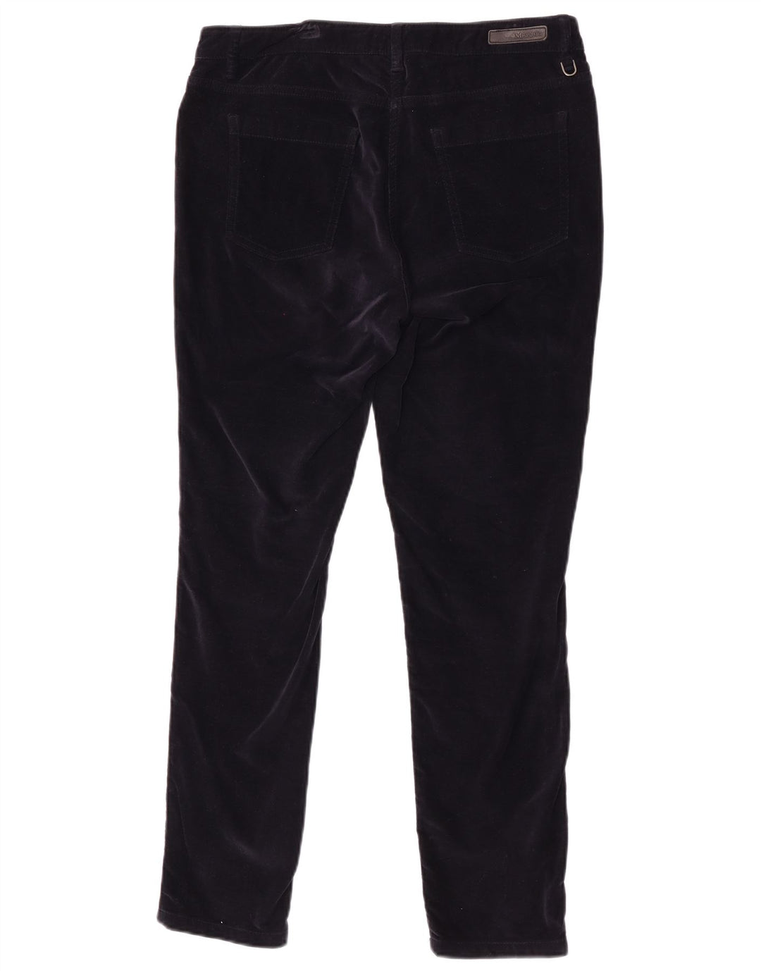 Max & Co. Pantalones informales ajustados para mujer W32 L29 Azul marino