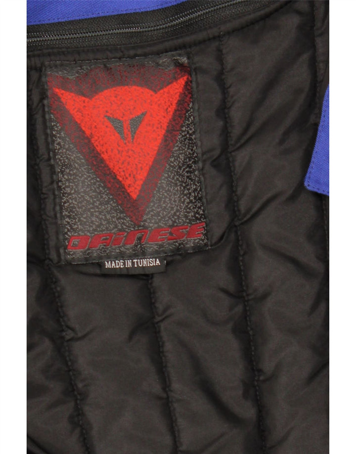 Chaqueta Dainese Racer para hombre talla 54 nailon color block azul grande