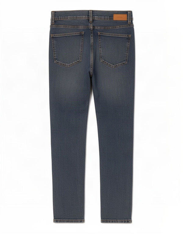 Zara Jeans ajustados para hombre EU 44 Large W34 L30 Algodón azul