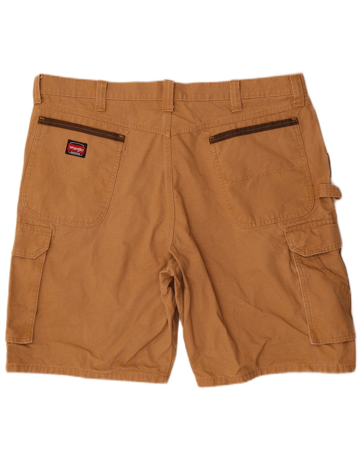 Wrangler Pantalones Cortos Cargo Hombre W40 XL Algodón Beige