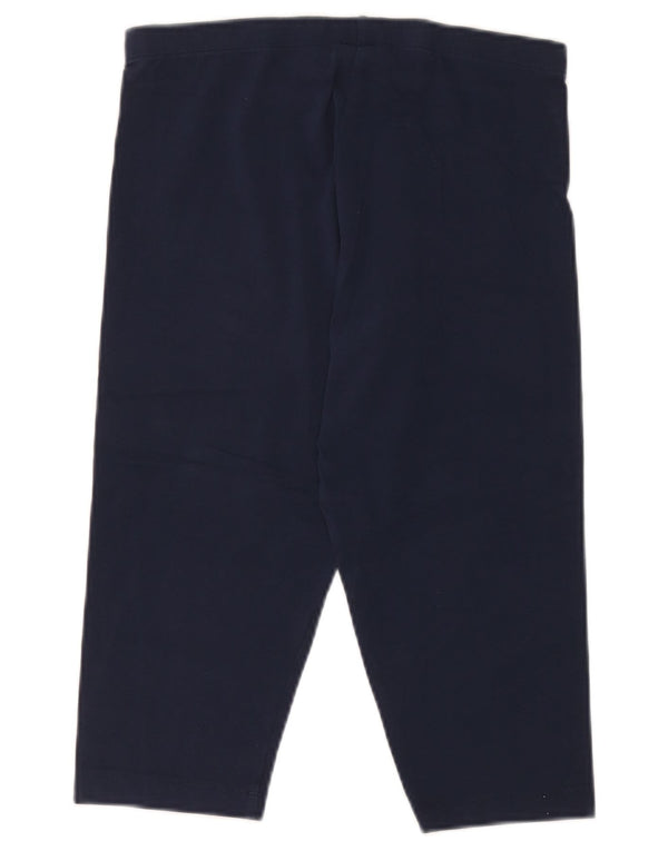 Champion Leggings Capri para Mujer UK 18 XL Algodón Azul Marino