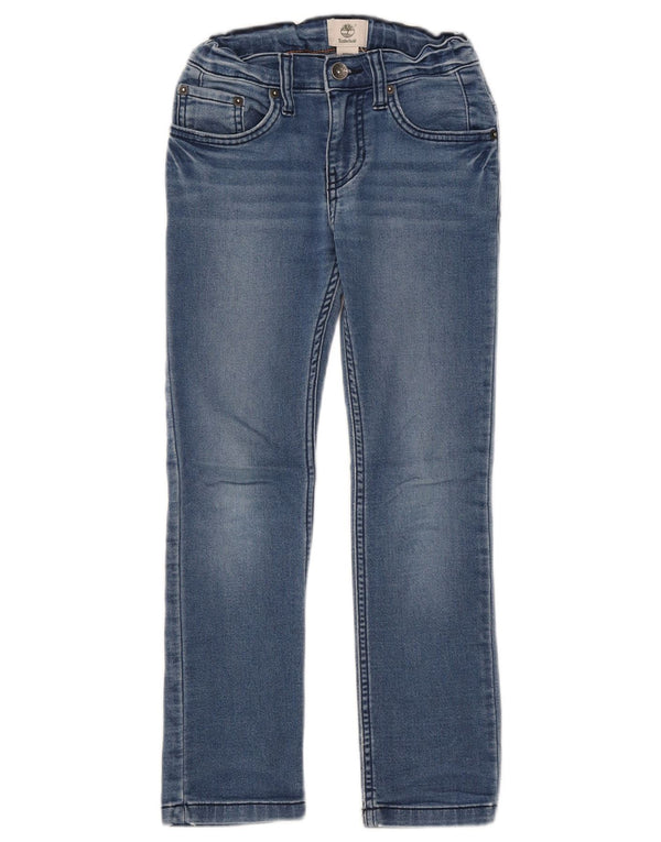Timberland Vaqueros Slim para Niña 7-8 Años W20 L22 Algodón Azul