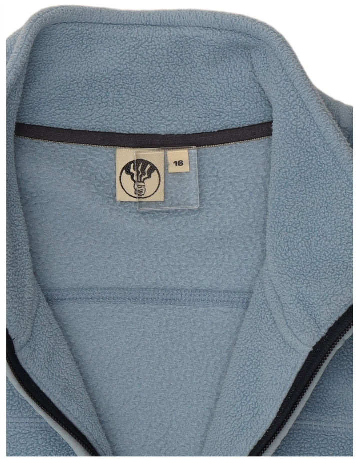Chaqueta polar para mujer Fat Face UK 46 Poliéster azul grande
