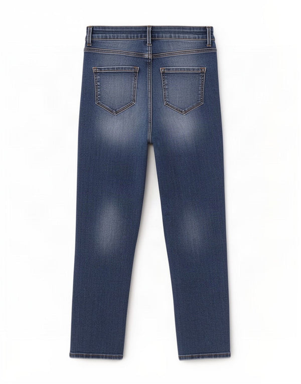 Marks & Spencer Vaqueros recortados The Carrie para mujer Reino Unido 10 Small W28 L21 Azul