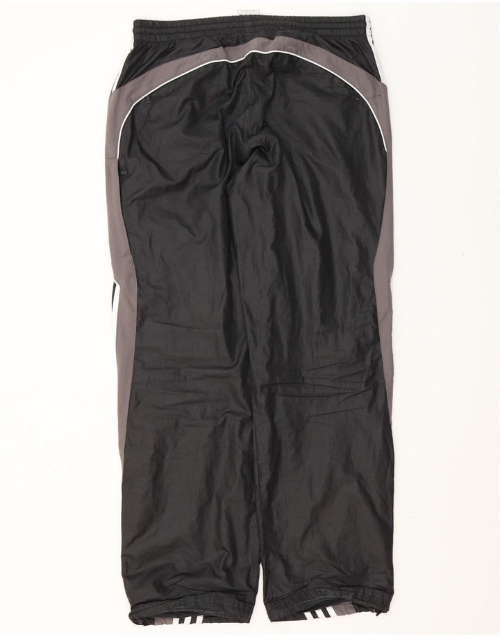 Pantalón De Chándal Adidas Hombre Mediano Negro Colorblock Poliéster
