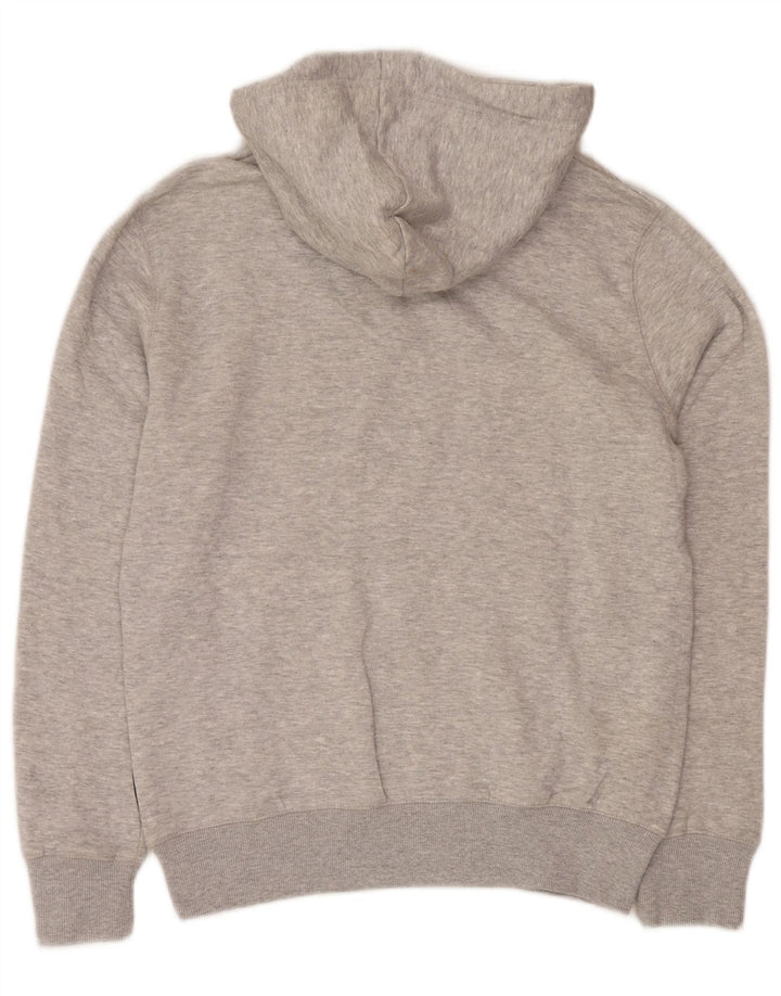French Connection Jersey con capucha para hombre de algodón moteado gris pequeño