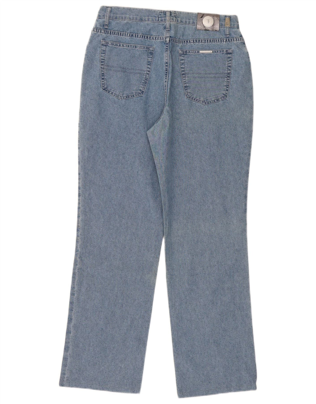 Vaqueros Trussardi Mujer Rectos W32 L30 Azul Algodón