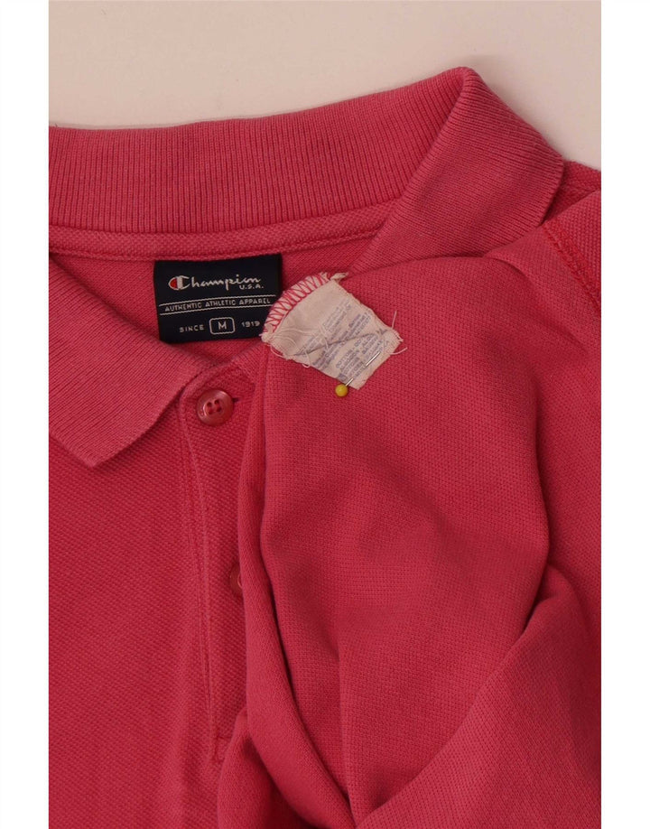 Champion Polo Hombre Algodón Rosa Medio
