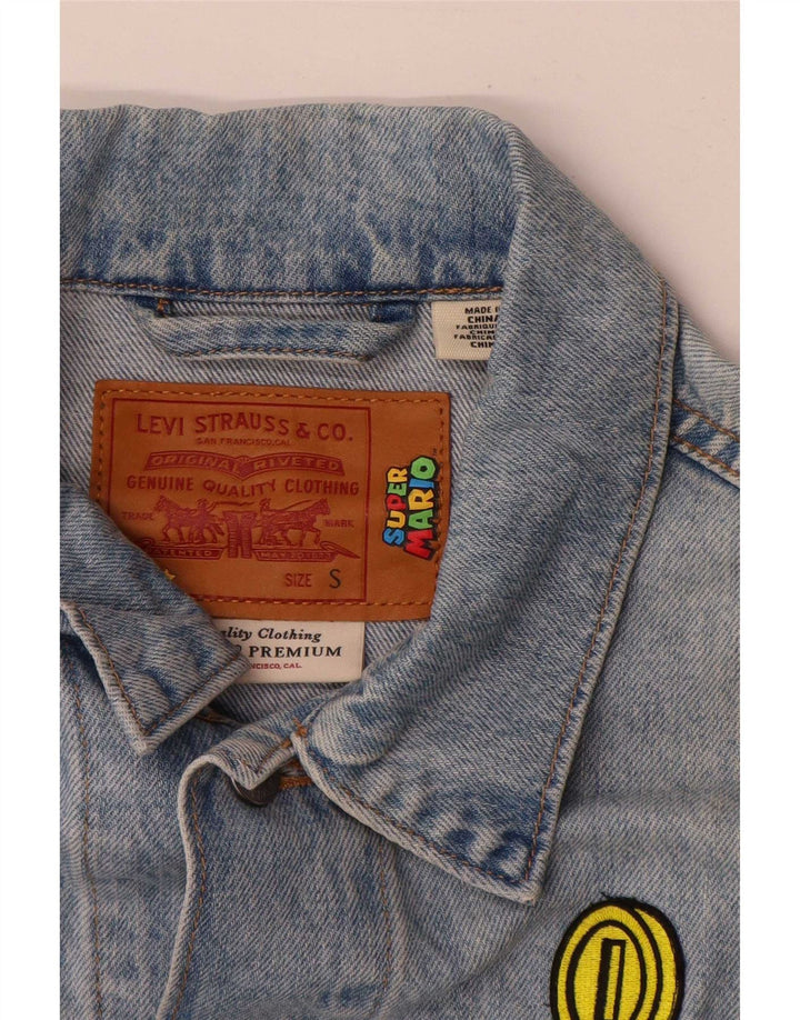 Levi's Chaqueta Vaquera Gráfica para Niñas 13-14 Años Small Azul Algodón