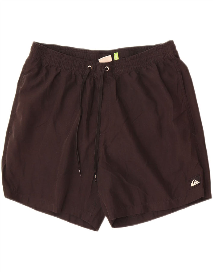 Quiksilver Hombre Bañador Corto Grande Poliéster Negro