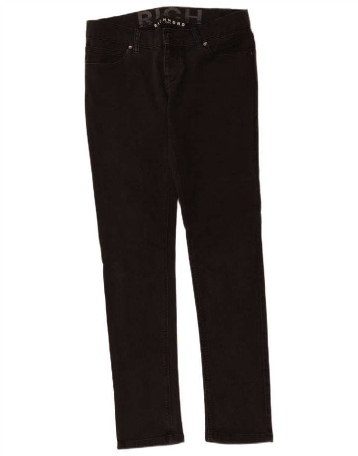 Richmond Vaqueros Slim Mujer W30 L32 Algodón Negro