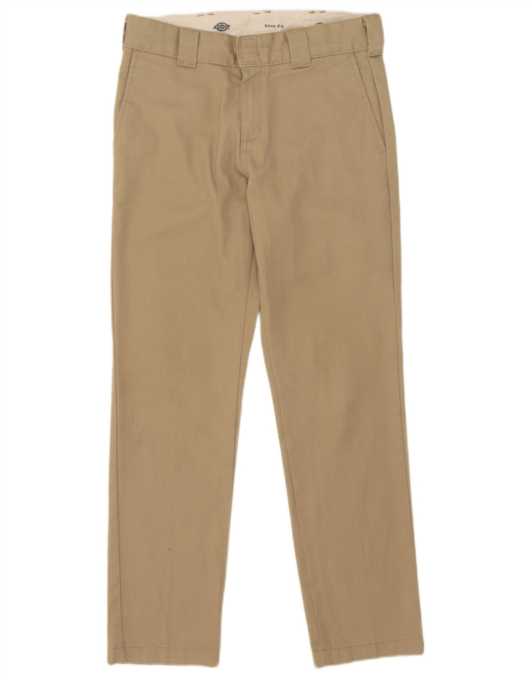DICKIES Pantalón chino slim fit para hombre W29 L30 Poliéster beige
