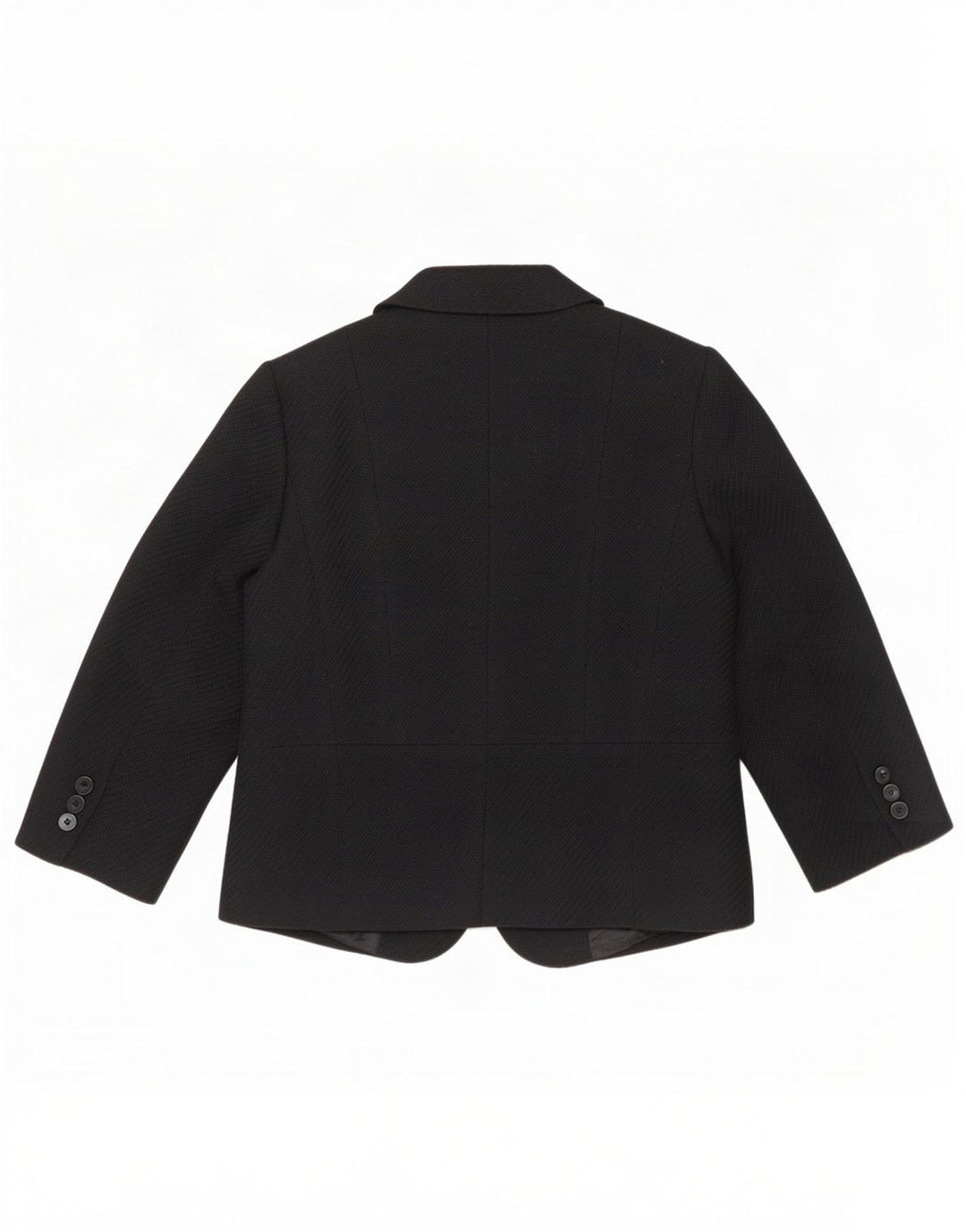 Marks & Spencer Chaqueta Blazer de 5 Botones y Manga 3/4 para Mujer UK 46 Grande Negro